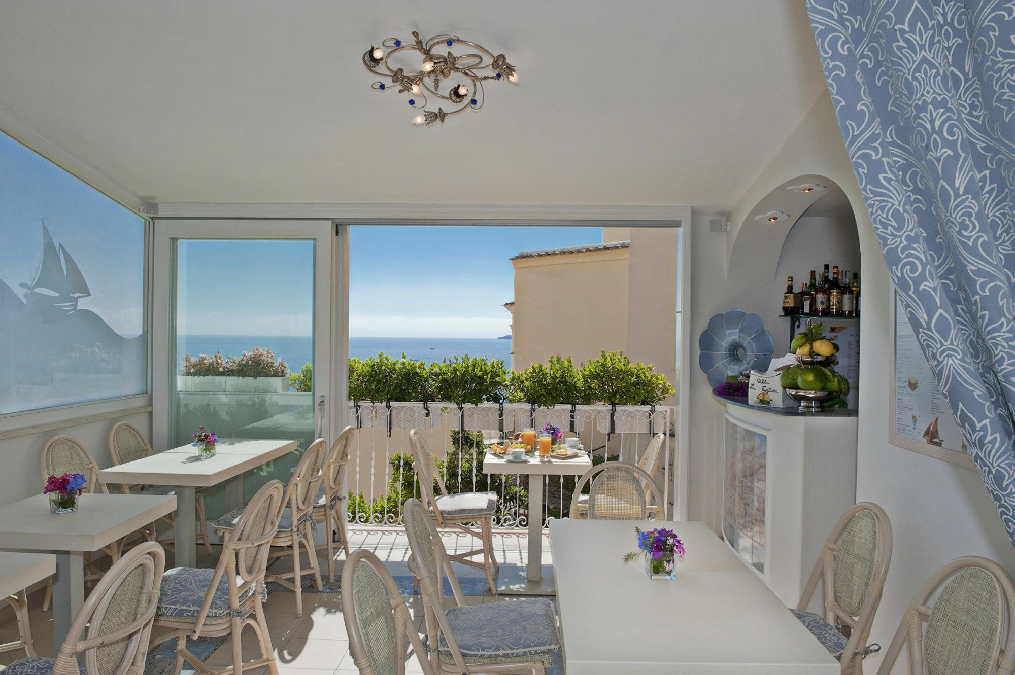 Villa La Tartana Positano Kültér fotó